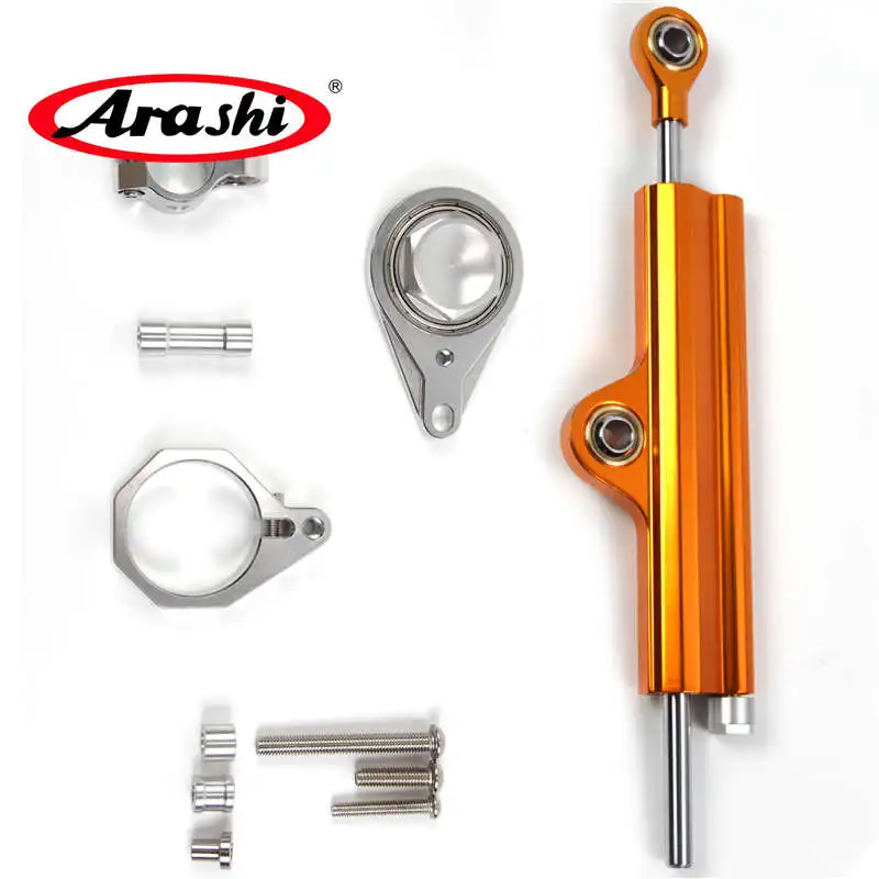 1 Arashi 1 комплект для SUZUKI GSXR 600 750 2008-2010 стабилизатор рулевого управления демпфер кронштейн GSXR600 GSXR750 GSX600R GSX750R 08 09 10 - Цвет: 1