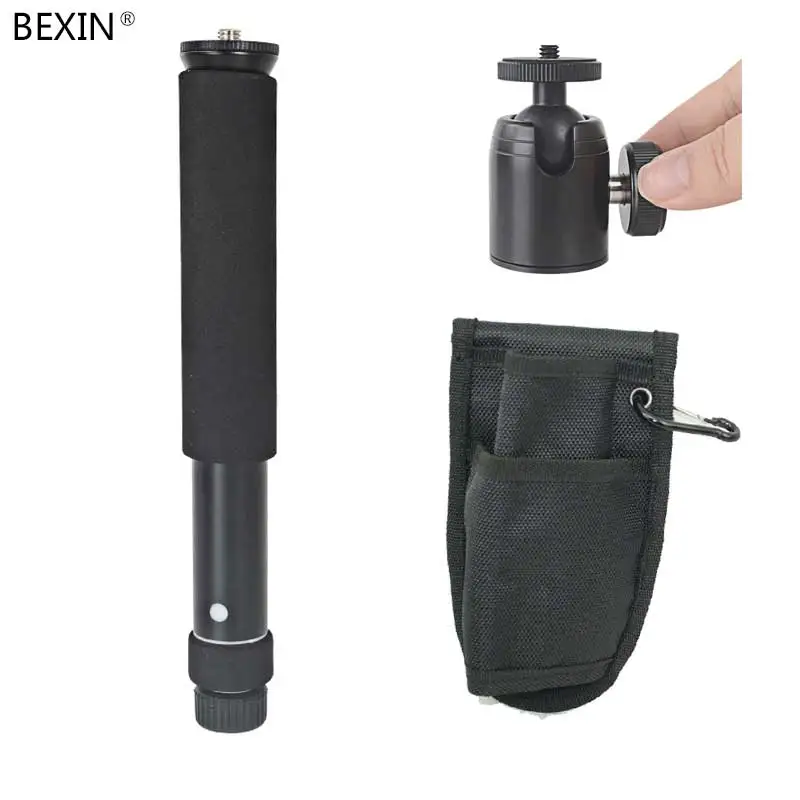BEXIN P308 Портативный штатив для камеры монопод + k26 шаровая Головка Nikon Canon Sony Fuji Samsung