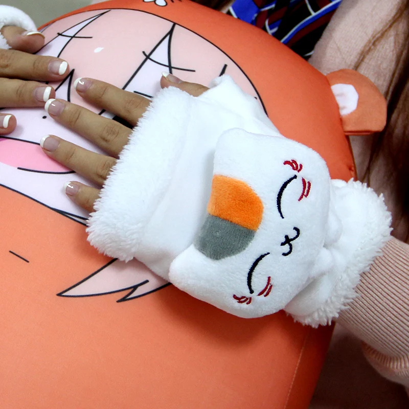Японского аниме Natsume Yuujinchou Nyanko сенсей Cat Прихватки для мангала дети взрослые