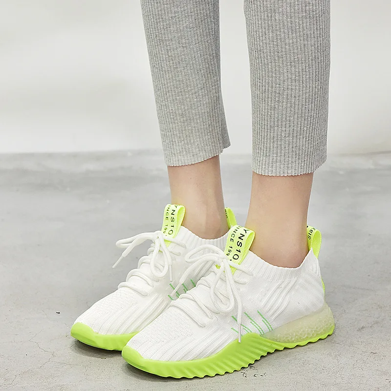 2019 Летняя женская обувь спортивная дышащая вулканизованная zapatos женские