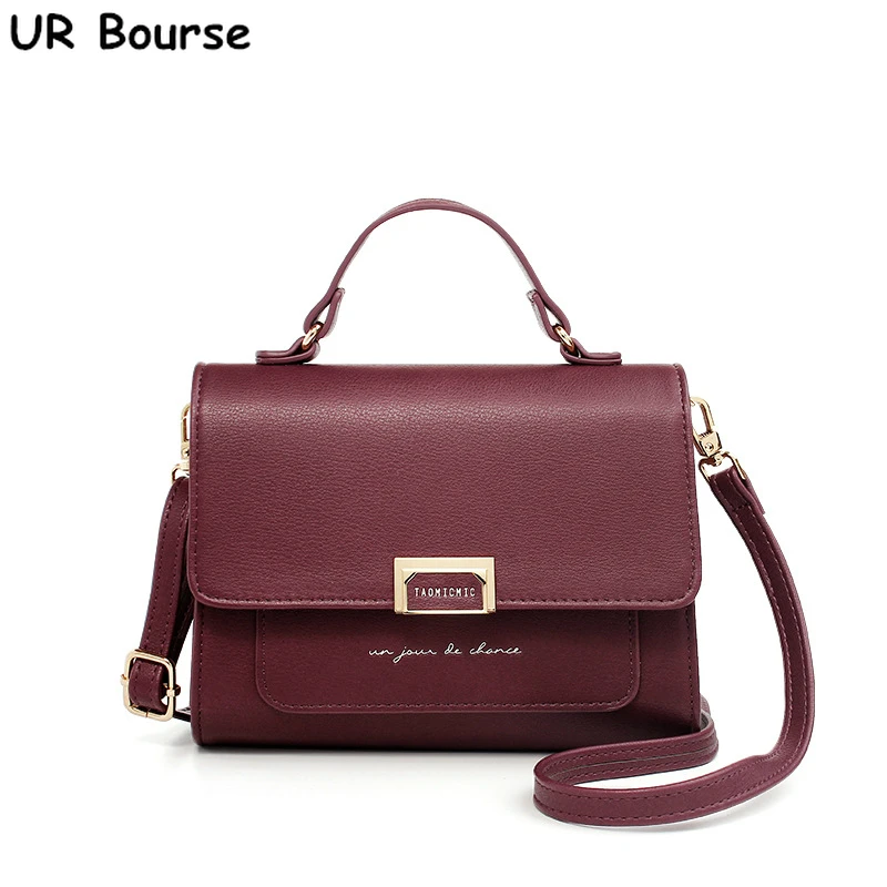 Новинка модная женская сумка из искусственной кожи Женская мини на плечо с