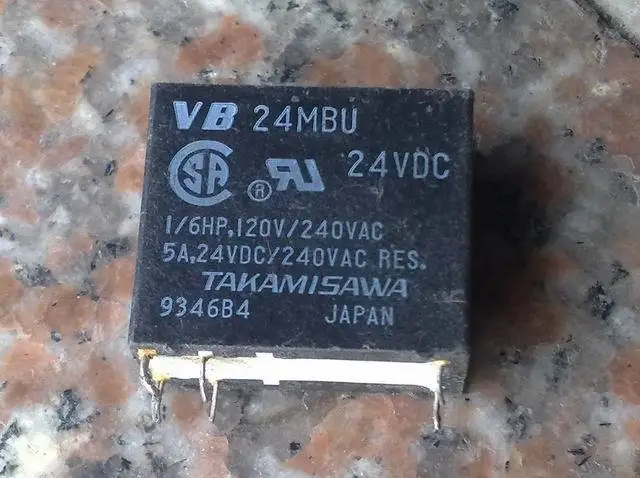 

Relays VB24MBU 24VDC G2R-2A