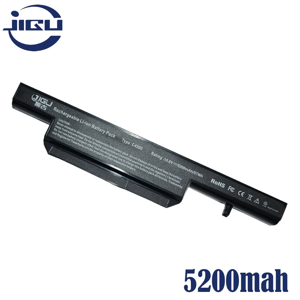 Jigu Аккумулятор для Clevo C4100 C4500 C4500Q C5100Q C5500Q C4500BAT-6 C4500BAT 6 C4500BAT6 B4100M B4105 B5100M B5130M B7110 |