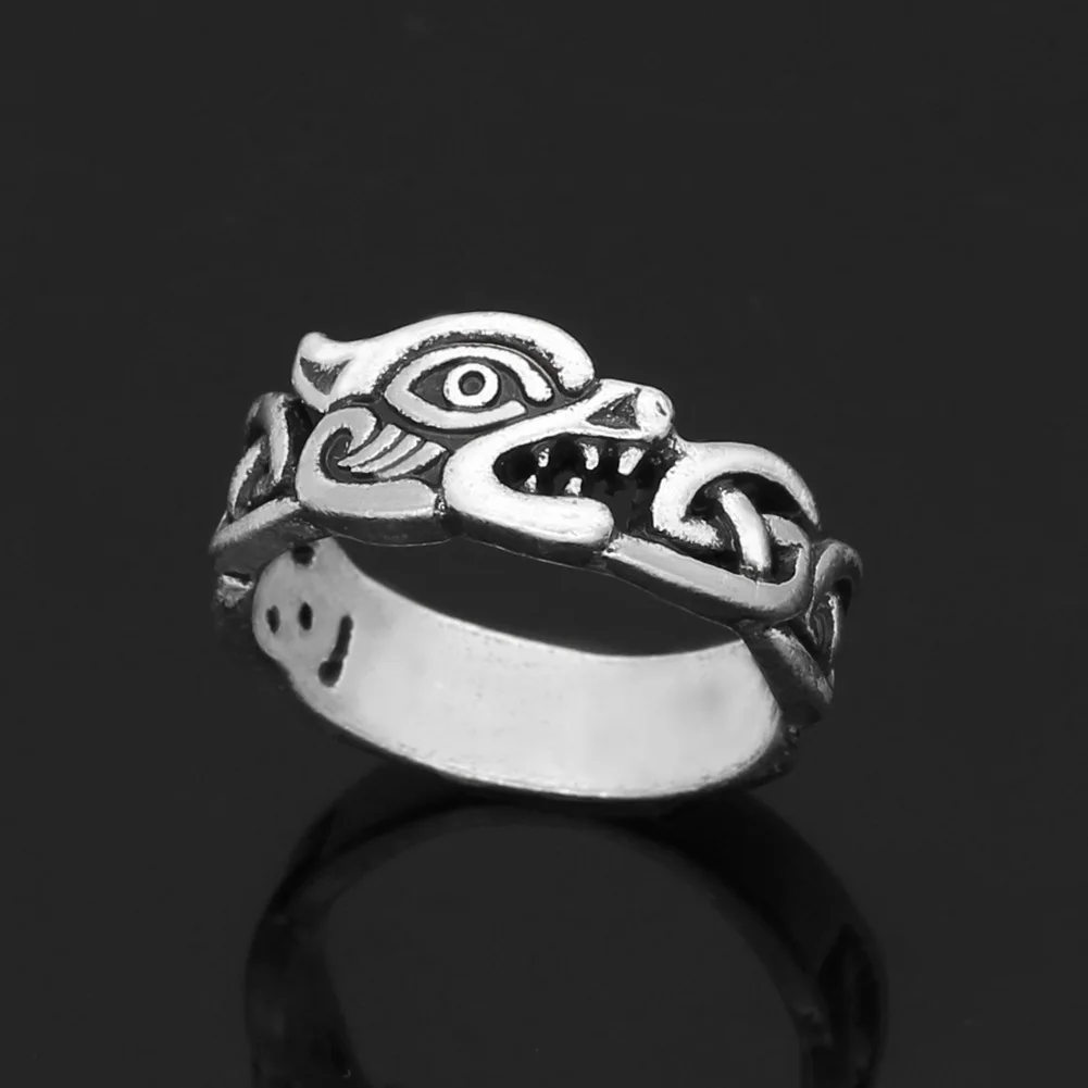 Скандинавский викингов скандинавский узел кольцо с клапаном Подарочный пакет