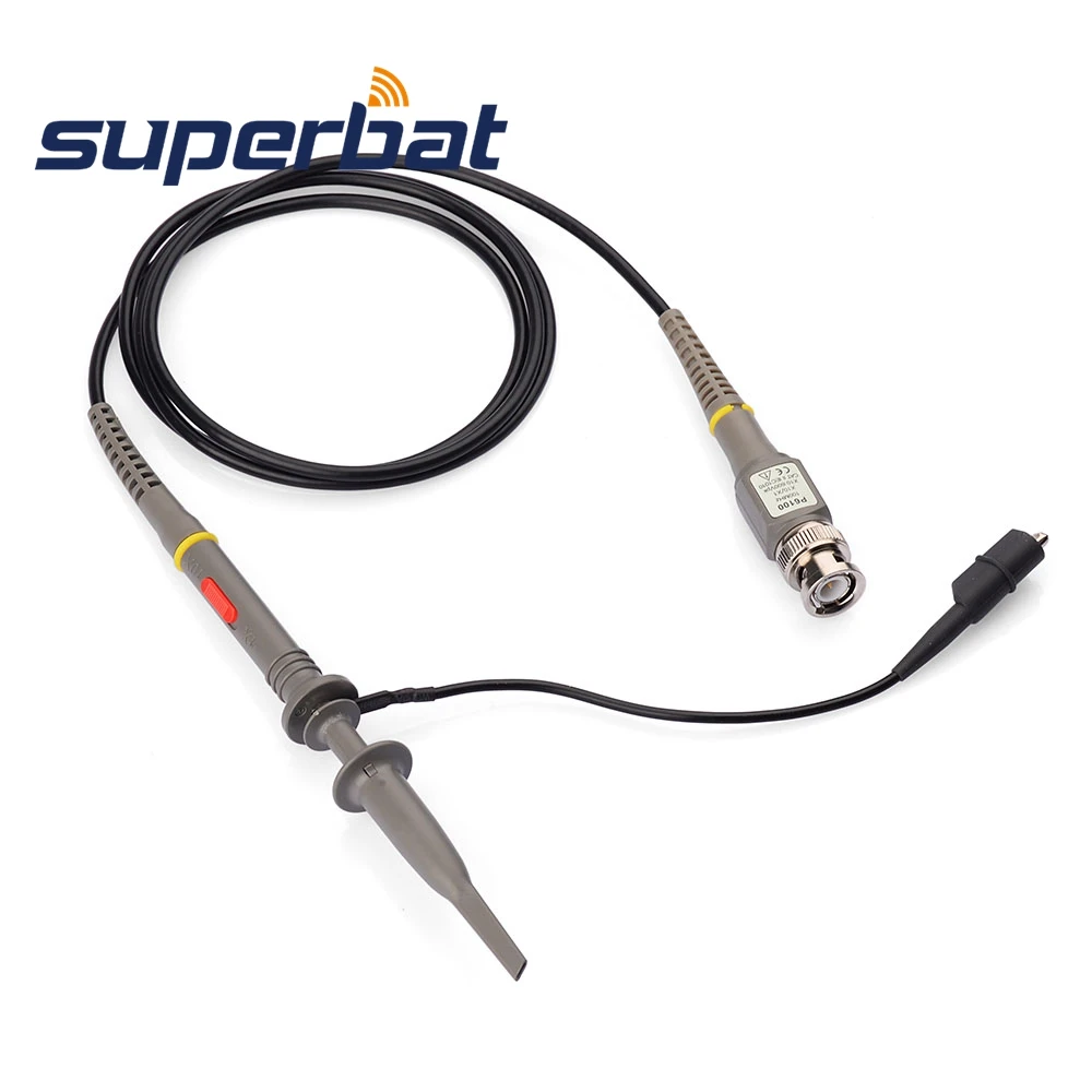 Комплект тестовых проводов Superbat 100 МГц осциллограф анализатор объема клип зонд с