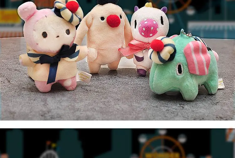 Новинка Kawaii Sentimental Circus Rabbit Shappo Toto/Mouton/Poni, плюшевая кукла, мини-подвеска в виде животного, мягкая игрушка, подарки для девочек
