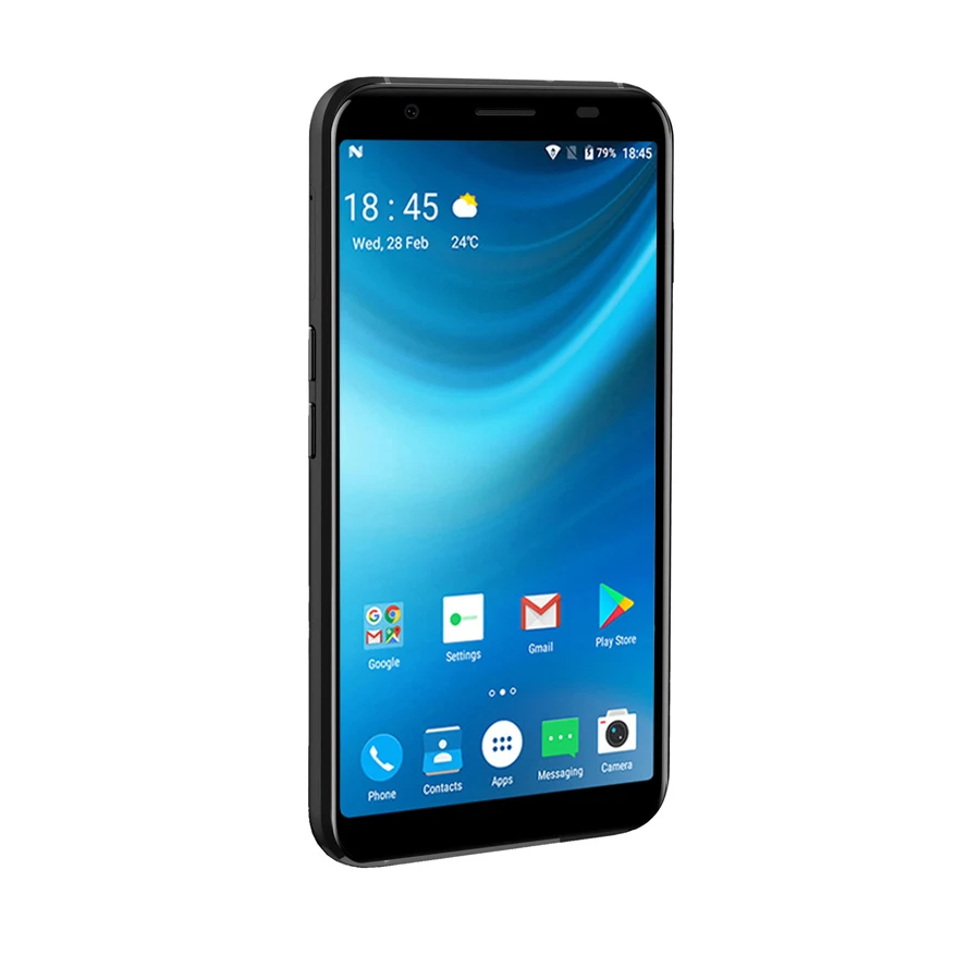 DOOGEE X55 Android 7 0 5 'ཎ:9 мобильный телефон MT6580 1GB ram 16GB rom 2800mAh Fringerprint двойная камера 8MP