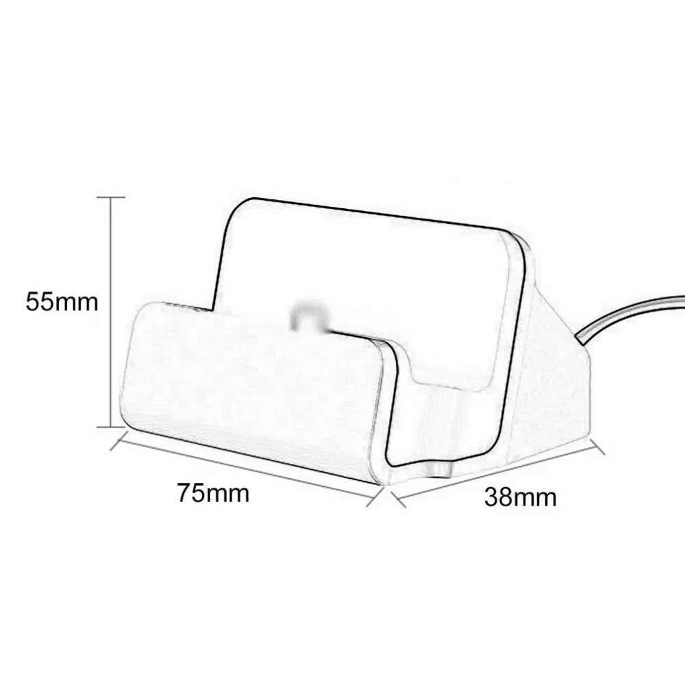 USB 2 0 Type-C зарядное устройство для телефона Быстрая Зарядка Док-станция настольная