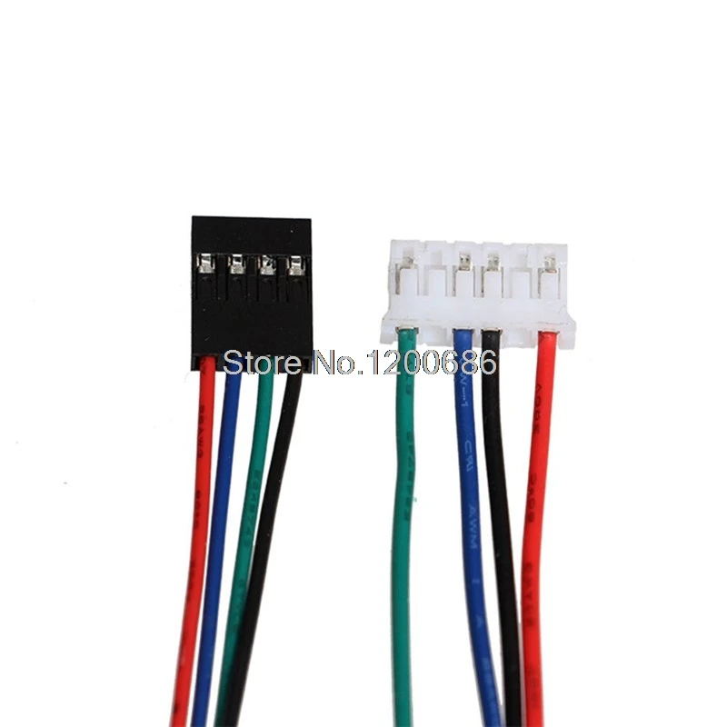 

HX2.54 4pin to 6pin White Black Terminal Cables wire harness for Stepper Motors fit 3D Printer Line for Motor Connector