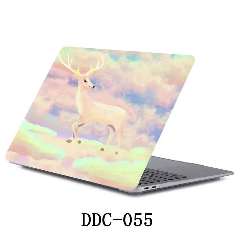 DDC-055 Чехол с новым рисунком для ноутбука Apple MacBook Air Pro retina 11 12 13 15 15,4 для mac 13,3 дюймов с сенсорной панелью+ подарок - Цвет: DDC-055