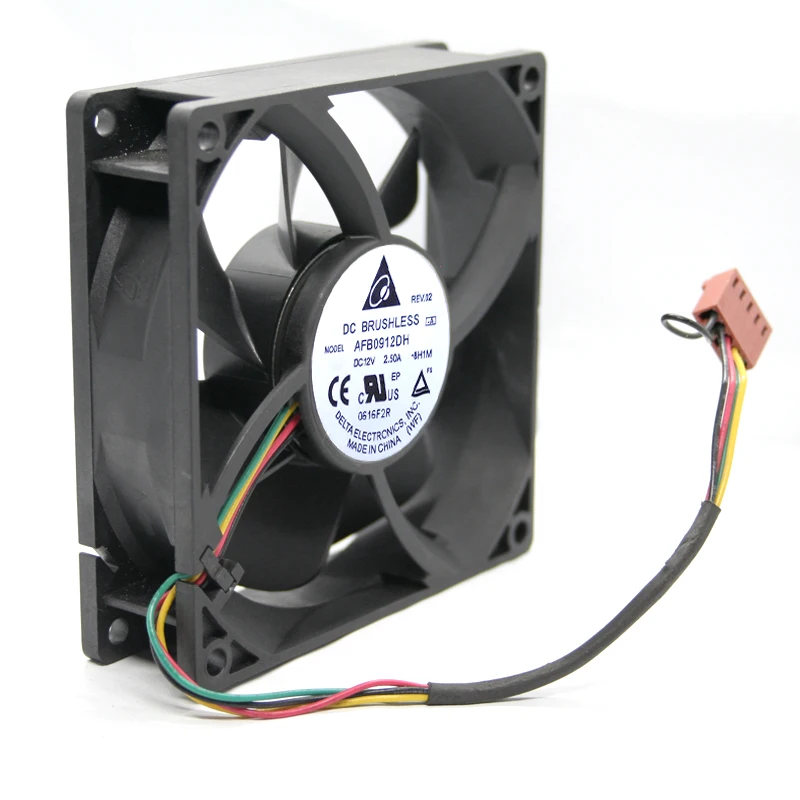 Оригинальный Дельта AFB0912DH DC 12V 2.50A 92*92*25 мм 9025 Air 4 с трапециевидным силуэтом и