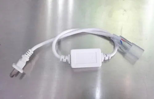 220В 3528SMD/5050SMD одноцветная Светодиодная лента AC адаптер питания Шаг 8 мм x10|led power|power