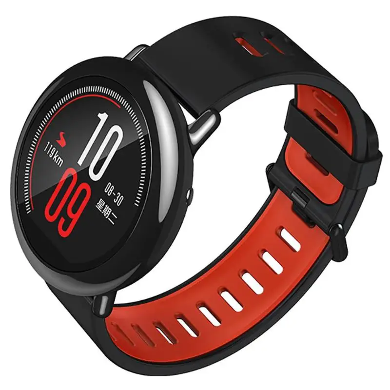 Xiaomi Amazfit Pace 1,34 дюймов цветной экран Смарт-часы gps ГЛОНАСС глобальная версия для Xiaomi PPG датчик сердечного ритма 1,2 ГГц Binucl