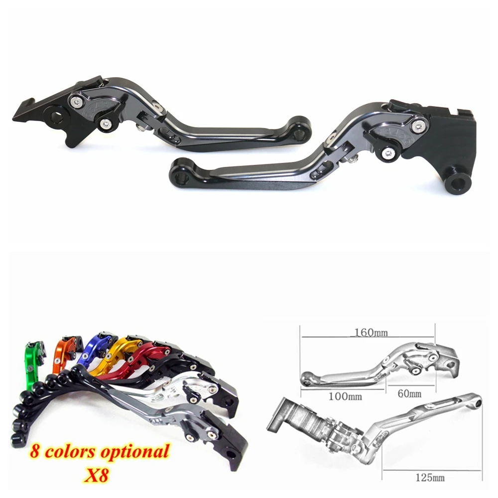 

Регулируемый складной рычаг сцепления тормоза для KAWASAKI NINJA250R 300R Z250 Z300 Z250SL CNC 90 градусов