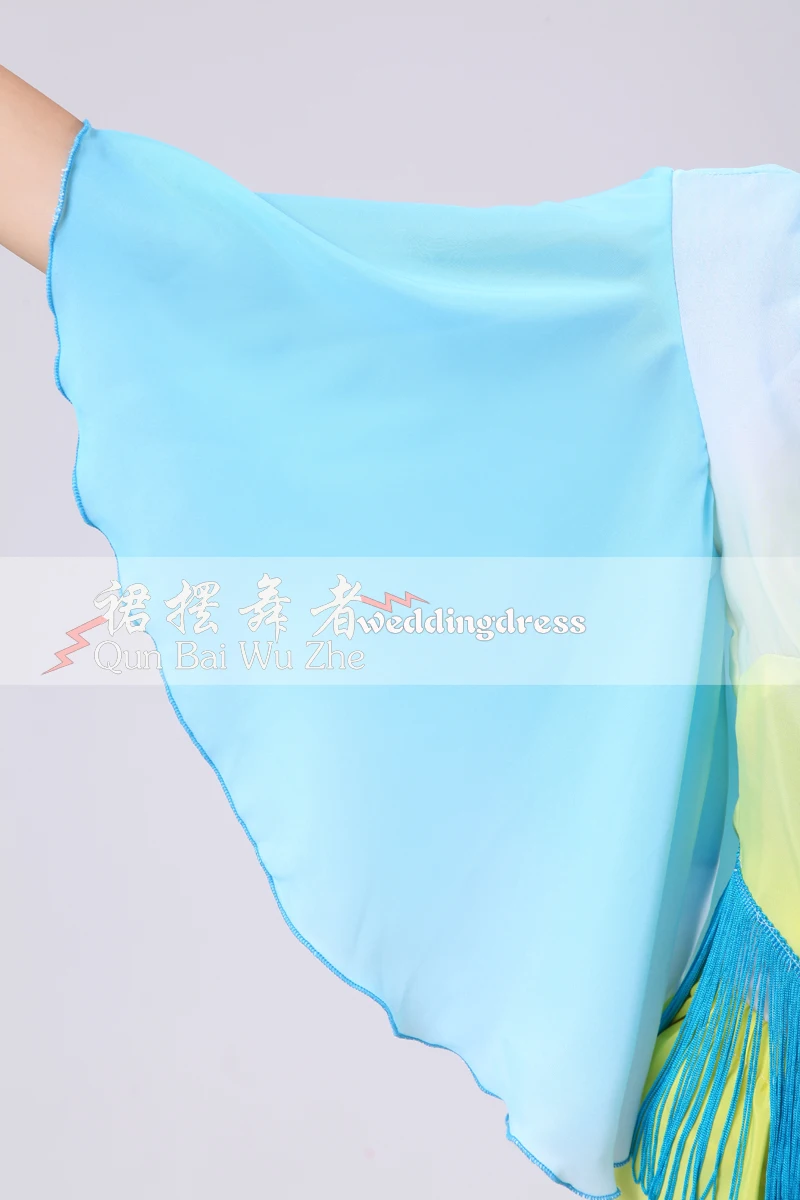 Специальное предложение hanfu юбка с цветочным рисунком танцевальные костюмы для танцоров народная танцевальная одежда Yangko современная одежда с барабаном классическая