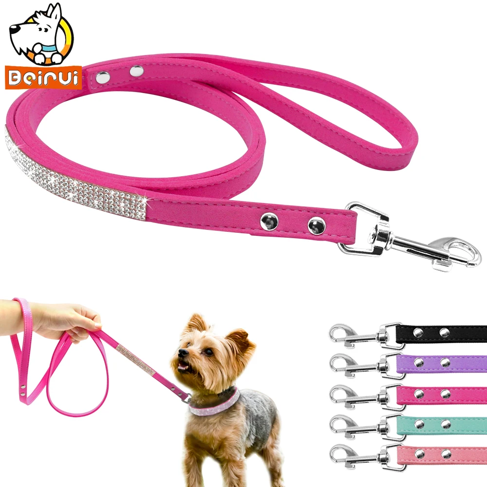 Поводок для собак замшевый 120 см|leather dog leash|dog leashwalking leash |