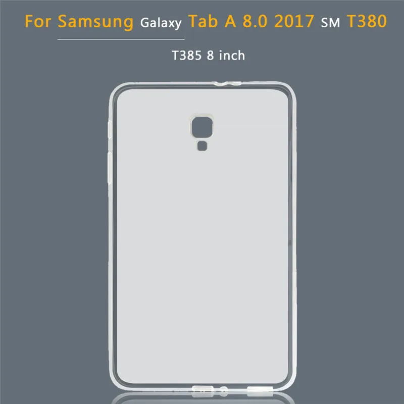 Бесплатный подарок + чехол для Samsung Galaxy Tab A 8 0 2017 SM T380 T385 ультратонкая Защитная