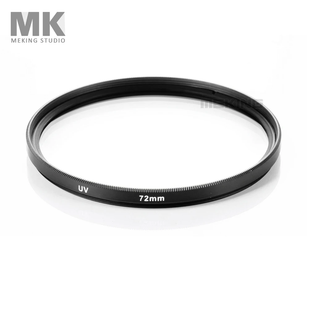 Ультрафиолетовый фильтр протектор для объектива Meking 72 мм камеры Canon Nikon|lens filter|uv
