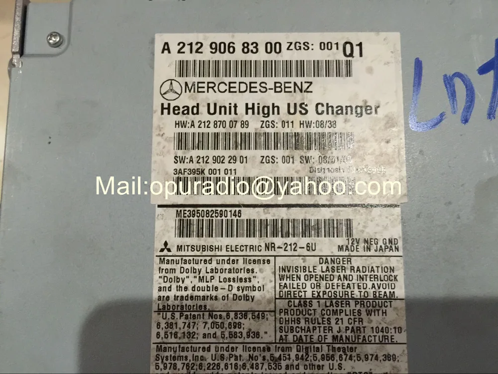 Автомагнитола A2129068300 HD навигация SD MP3 GPS карта 6 КД DVD проигрыватель для Mercedes W212 E Class