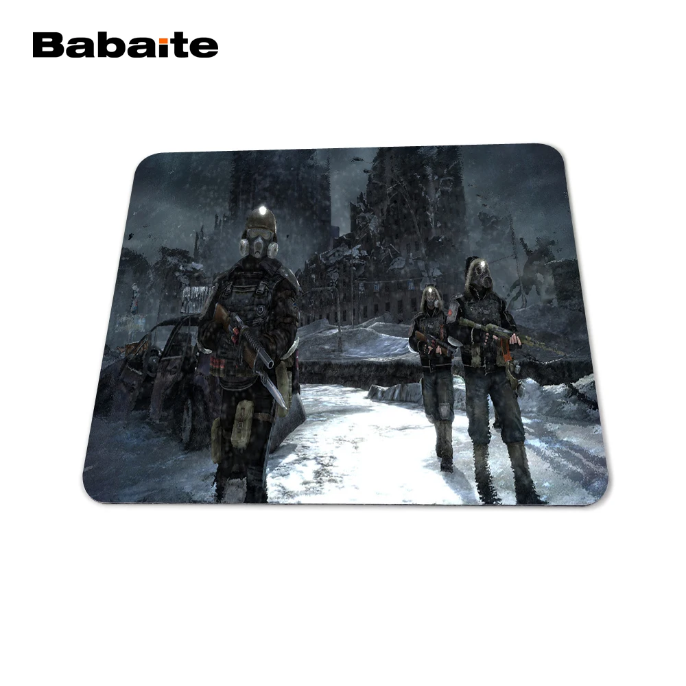 Babaite распродажа Metro Redux игровые обои художественные профессиональные печатные индивидуальные коврик для компьютерной мыши мышь для лэптопа коврик оптическая скорость Pad
