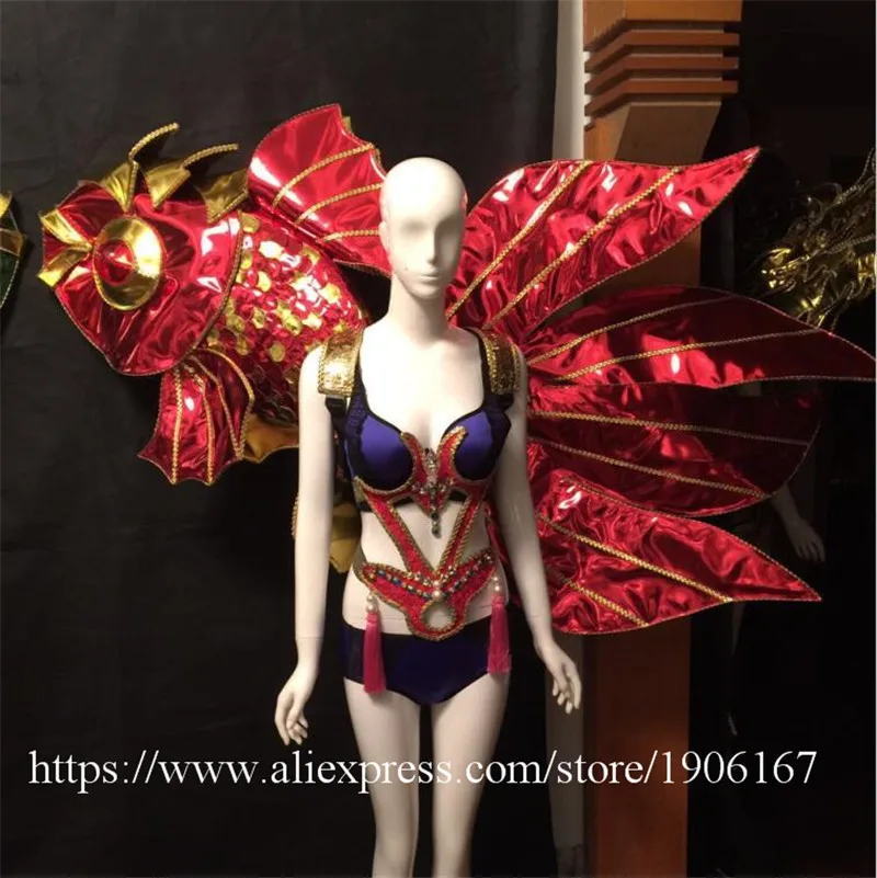 Одежда с изображением рыбы для подиума сексуальная женская одежда ночного клуба