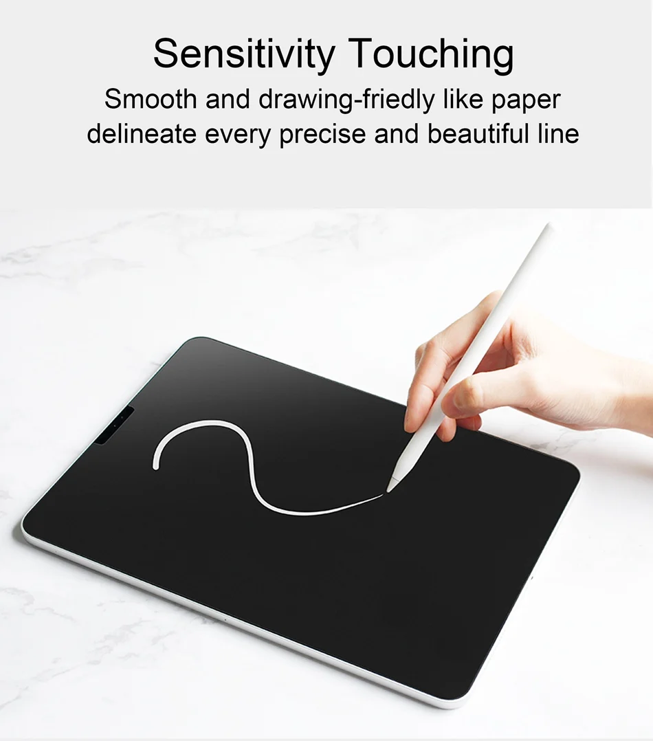 WOWCASE бумага, как Защитная пленка для экрана для iPad 12,9/11/10,5 Mini 5/4 Air 3, профессиональная пленка для рисования и набросков