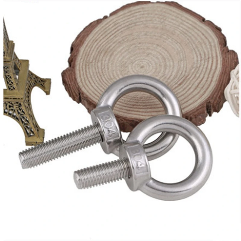 

1pcs M12-M24 GB 304 stainless steel rings screws extension rings bolts rings lifting rings screws