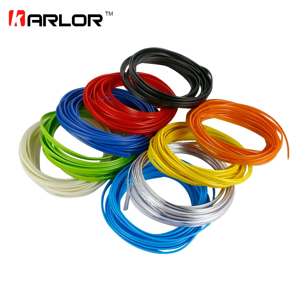 5 м наклейки для стайлинга автомобиля гибкая отделка интерьера литье планка