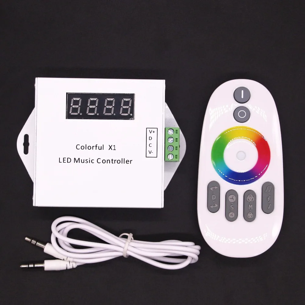 BEILAI DC 12 В светодиодный музыкальный контроллер Dream color RGB сенсорный пульт