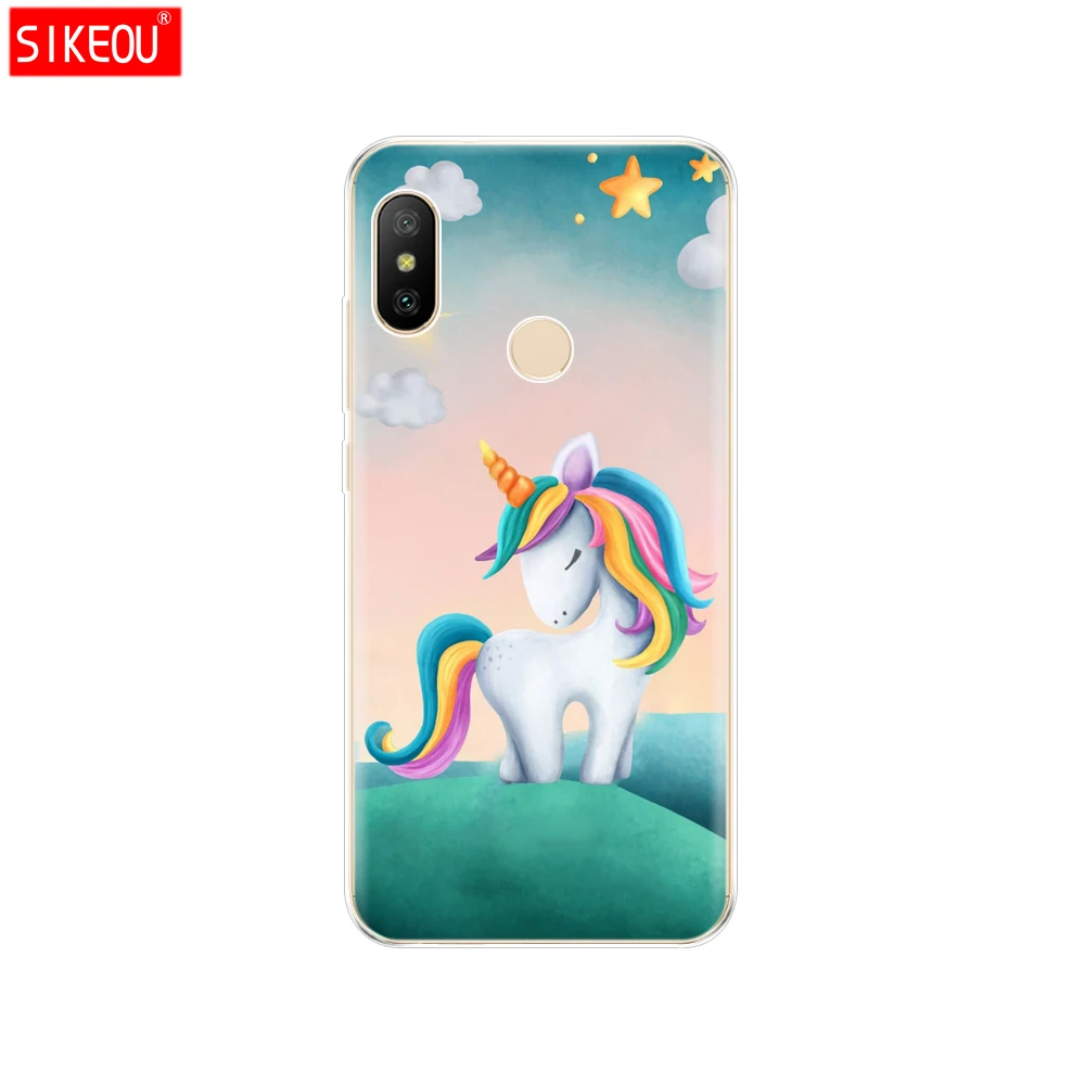 12062 Силиконовый чехол для Xiaomi mi A2 LITE, чехол с полной защитой, мягкая задняя крышка из ТПУ, чехол для телефона s для Xio mi A2 LITE, бампер, чехол с котом - Цвет: 12062
