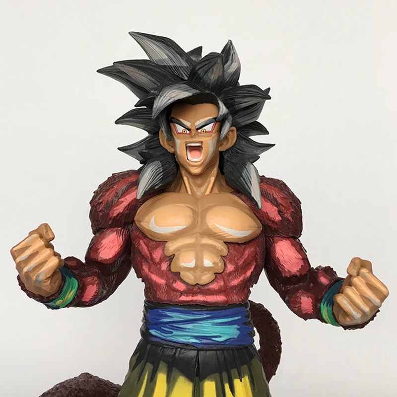 В стиле аниме Ди: B Z GT ВСГУ Супер Saiyan 4 Гоку фигурка Фигурки игрушки куклы Figurals