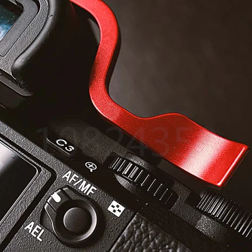 SLR камера большой палец ручка Горячий башмак Крышка для sony A9 A7R3 A7RIII ILCE-7RM3 A7R Mark III Красный Черный Серебристый рукоятка