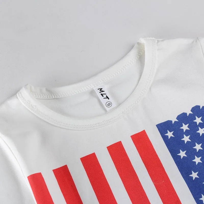 Новинка Летняя модная футболка с короткими рукавами для мальчиков Детская в