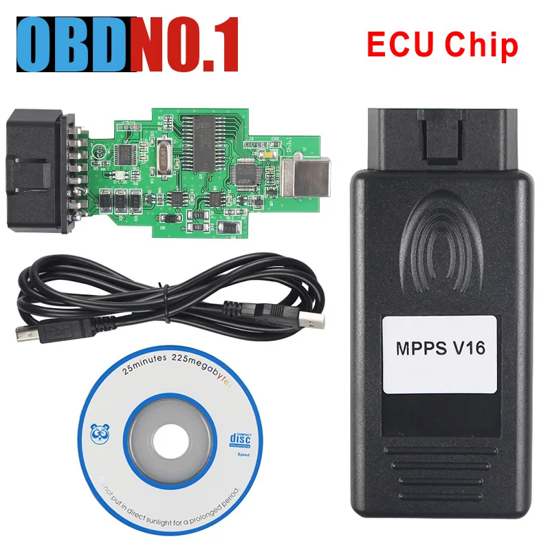 MPPS V16 ECU чип для настройки forEDC15 EDC16 диагностический инструмент Inkl CHECKSUM CAN качество