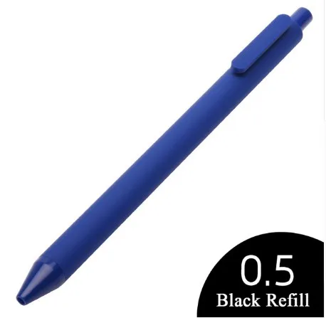 Dark Blue Xiaomi KACO чистая унисекс красочная перьевая гелевая ручка 0,5 мм заправка ручка для подписи mi школьные и офисные принадлежности прочный - Цвет: Dark Blue