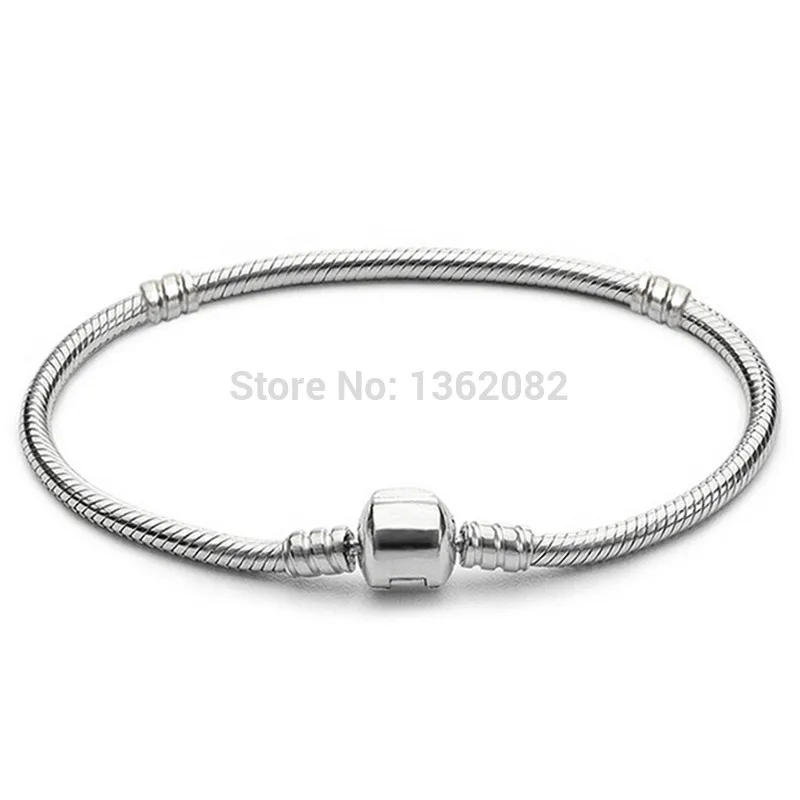 Оптовая продажа 12 шт. браслет змея цепочка с цилиндрической застежкой