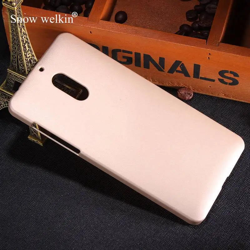 Snow Welkin для Nokia6 много цветов роскошный прорезиненный матовый пластиковый жесткий