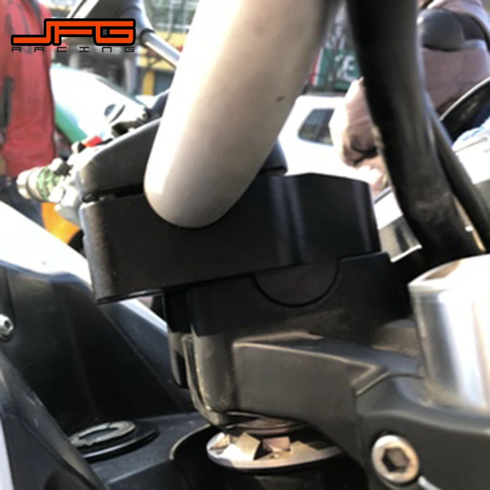 Алюминиевый Удлинитель на руль мотоцикла 44 мм подъемный зажим для Benelli BJ300 TNT300