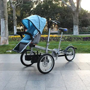 blue one baby seat Mummy babyпрогулочная коляска, складные три колеса, тележки для детей, NOTaga, велосипедные коляски для детей, noTaga, велосипедная коляска, трехколесная, картонная, стальная - Цвет: blue one baby seat
