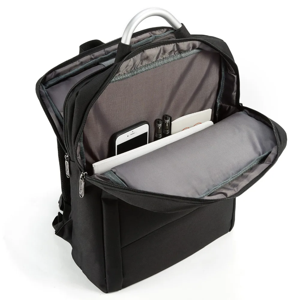 Modoker рюкзак для ноутбука с usb портом зарядки деловая дорожная сумка 15