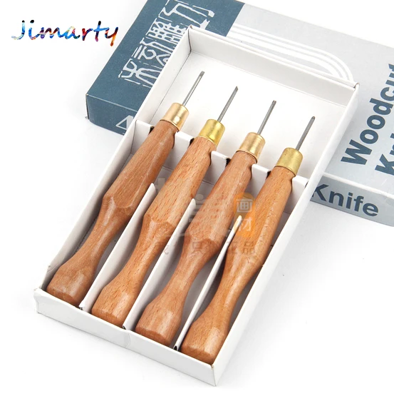 Carpenter Carving Chisel Tool Set Woodwork Sculptural  Wood handle Carving Tools Woodcut Knife Kit with Gouge Spoon Blade ACT025