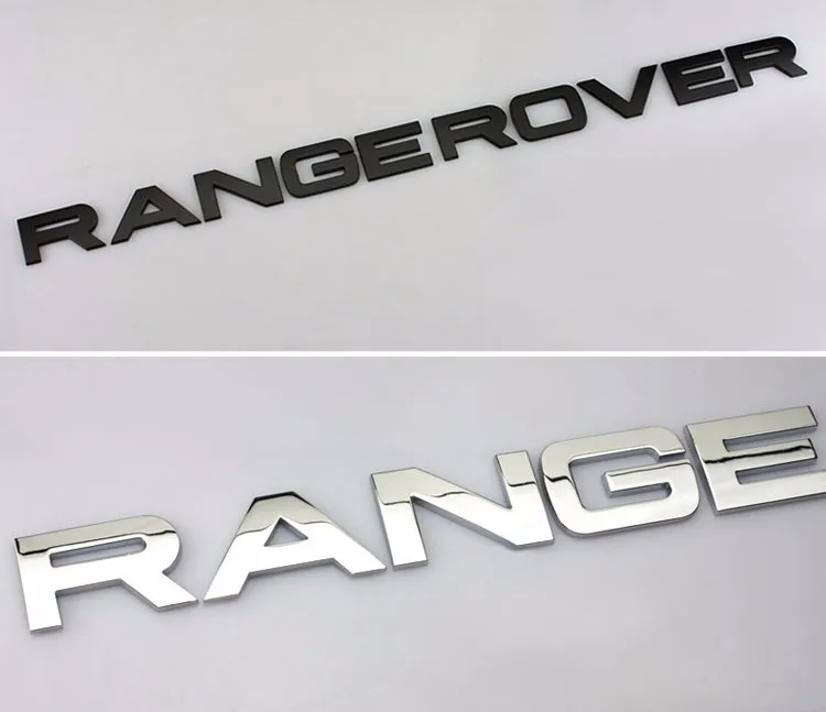 Автомобильная наклейка с буквенным английским логотипом автомобиля наклейки