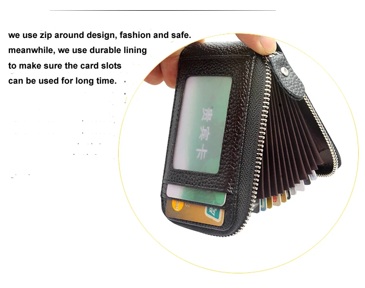 Модные бумажники из натуральной кожи для мужчин и женщин кредитницы держатели