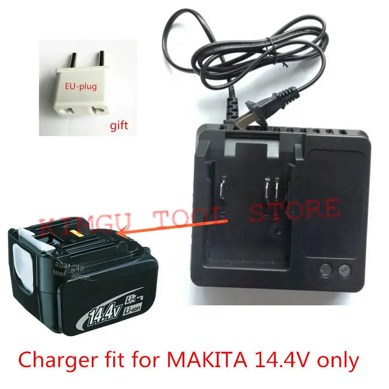 AC110-220V зарядное устройство для Makita Li-Ion Battery 14 4 V DC18RA BL1415 BL1430 BL1440 BL1450 BL1460 196391-6 194477-0