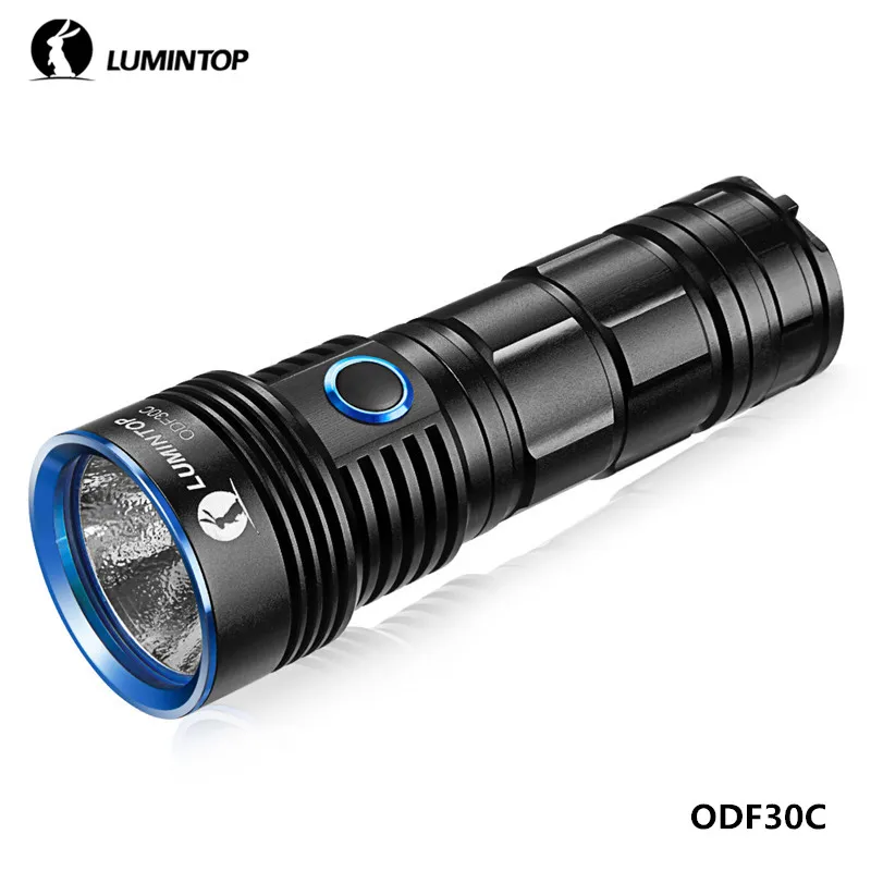 LuminTop ODF30C Cree XHP70.2 светодиодный высокомощный перезаряжаемый фонарик 18650 26650 usb