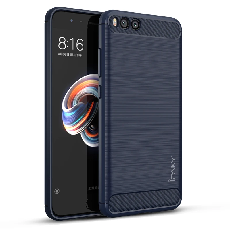 Чехол для Xiaomi Mi Note 3 Оригинальный IPAKY силиконовый гибридный защитный чехол из