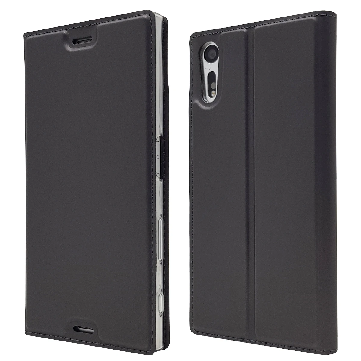 Ультратонкий Магнитный чехол Модный для Sony Xperia XZ XZs футляр карт матовые сенсорные