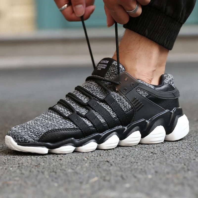 Модный тренд брендовая мужская повседневная обувь удобные дышащие кроссовки