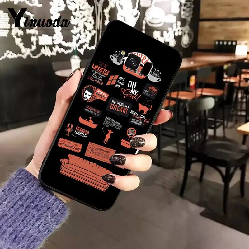 Высококачественный чехол Yinuoda для телефона Samsung Galaxy S9 plus S7 edge S6 S5 S8 | Мобильные