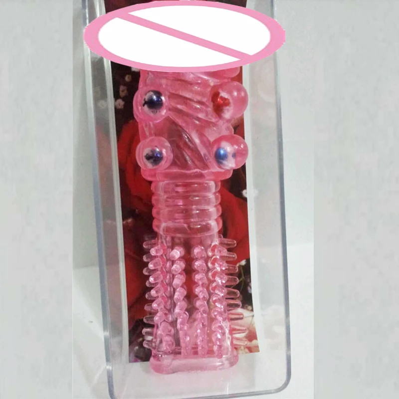 Секс игрушки для мужчин презервативы с драконом задержки эякуляции Хрустальный